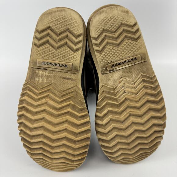 Sorel Women's-Joan Of Arctic Tall Snow Winter Boots Black Warm Faux Fur-Size 6 - Picture 4 of 7